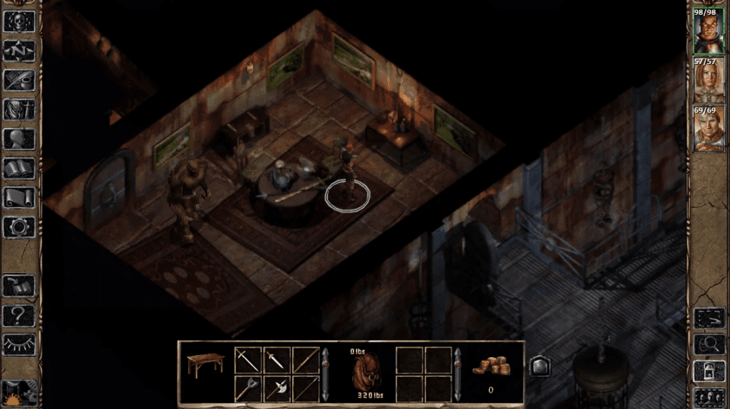 versión móvil de Baldur's Gate: Enhanced Edition