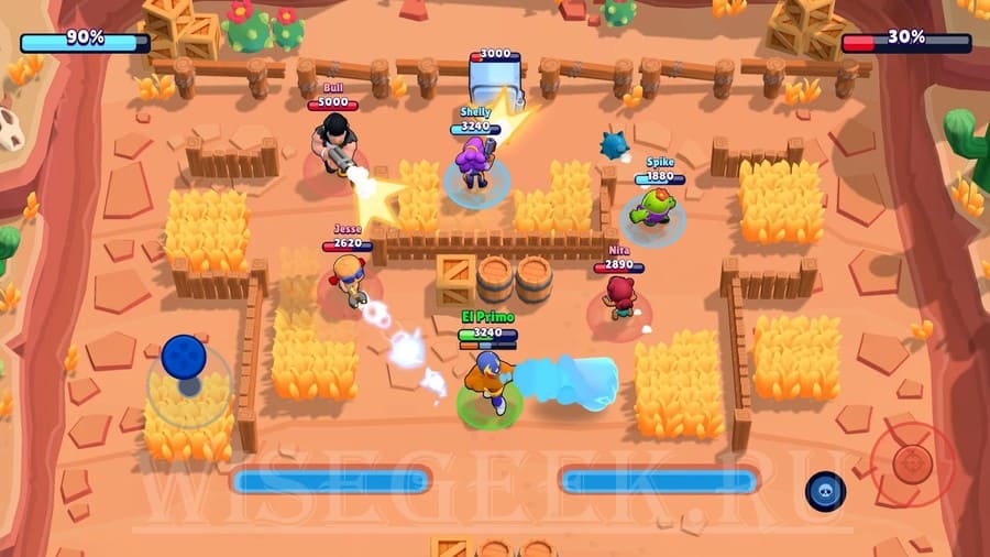 Resumen de la jugabilidad de Brawl Stars