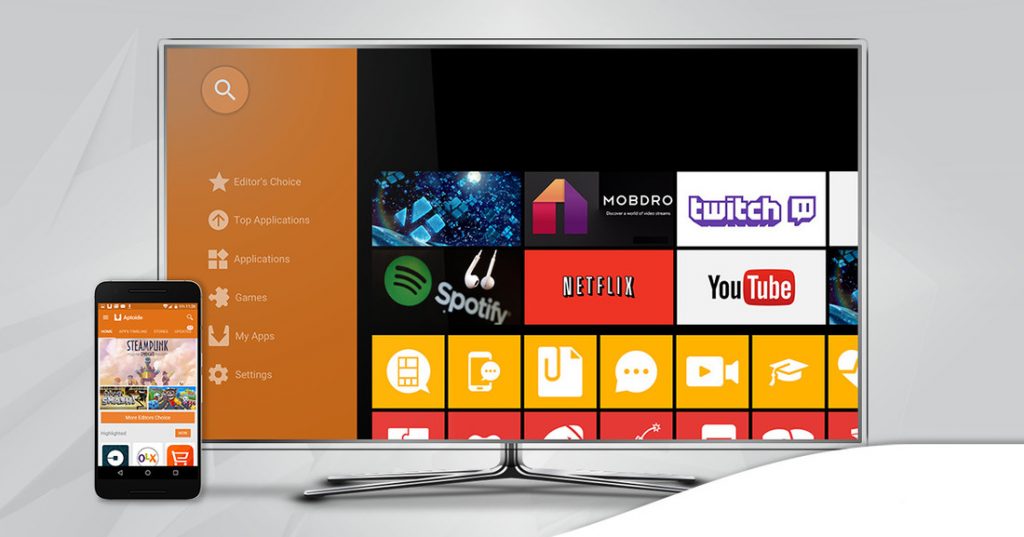 How to use the Smart TV mobile app