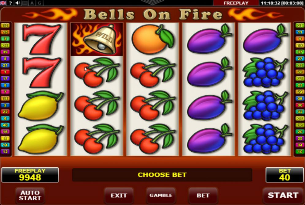 5-Walzen-Slot Bells-on-Fire